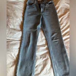 AGOLDE high rise straight leg Jean